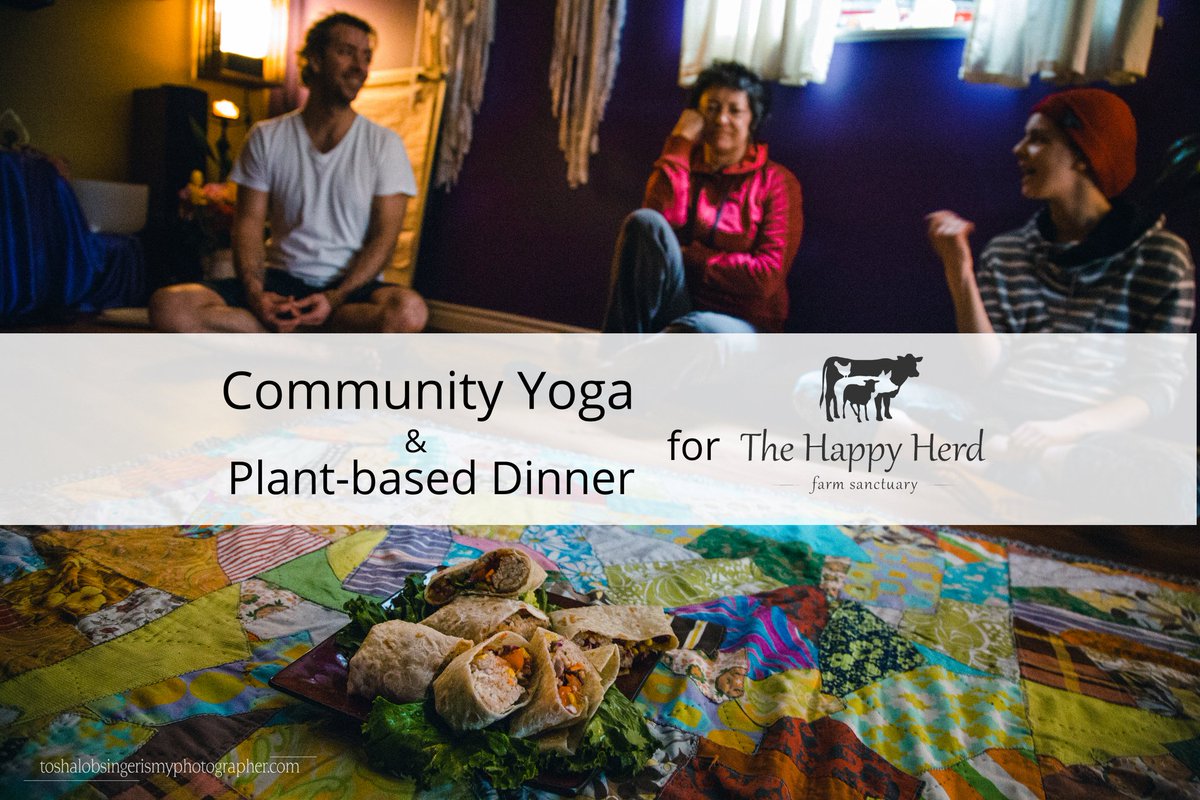 FindMeaningful's tweet photo. Summer solstice community dinner &amp; plant-based dinner for Happy Herd Animal Sanctuary June 18 (now full): https://t.co/YuZe2rOcqL https://t.co/Tolt2lW6Sv