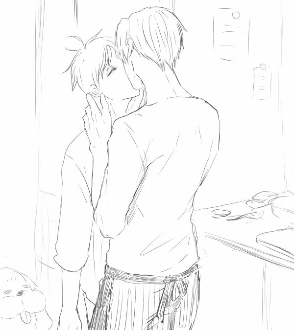 おはよう起きてきたね
#朝のヴィク勇 