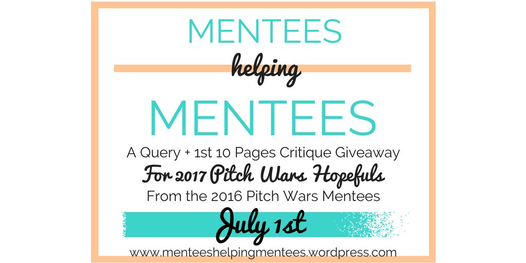 marciabooks's tweet photo. ICYMI--#PitchWars hopefuls, #pw2016 is giving away 140 crits! Details on the #menteeshelpingmentees site. I'll be looking for your MG! https://t.co/nou925etkM