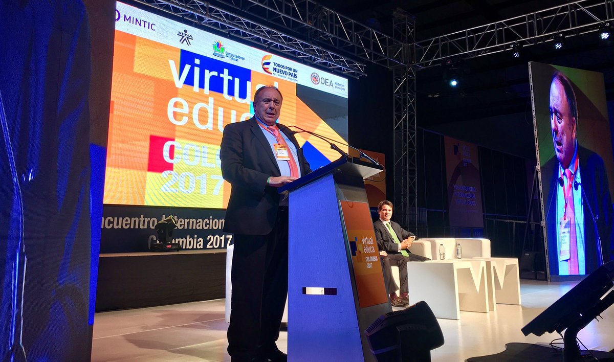 cidemos's tweet photo. Finaliza #VirtualEduca2017: Con las palabras inspiradoras de @bedoyarf de @CompuParaEducar y Jose Ma. Antón Sec Gral de @virtualeduca 👏🏻 https://t.co/rg09JjzhjR