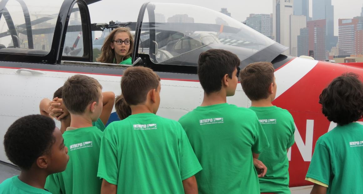 IntrepidMuseum's tweet photo. There is still time to register your child for #CampIntrepid! Browse our fun learning themes for this summer: https://t.co/EwHarAZ0uQ https://t.co/AsbqYhVJaP