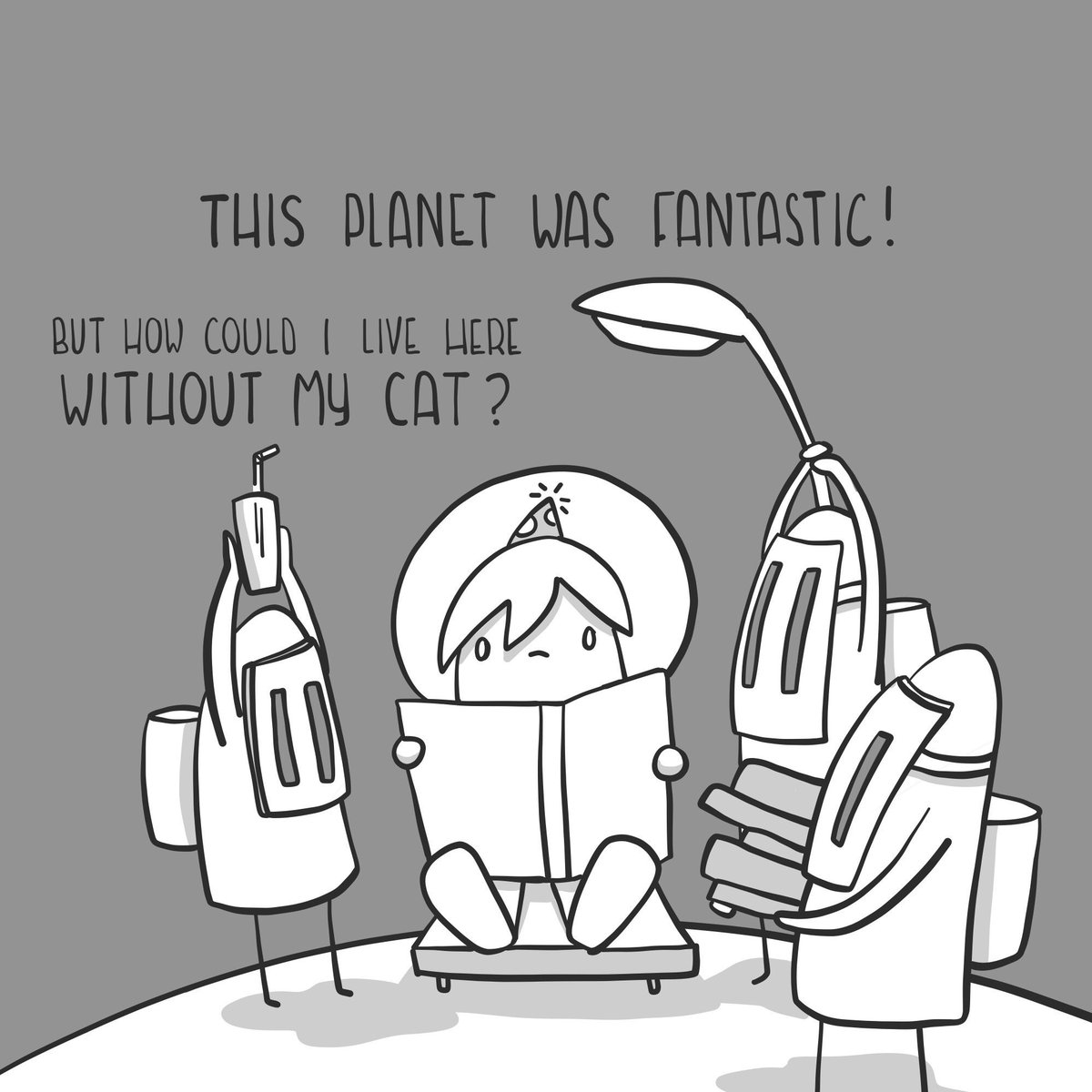 AndyConfetti's tweet photo. No cat, no fun! 😕
#Adobe #AdobeDraw #illustration #cat https://t.co/zC3QjzYHXa