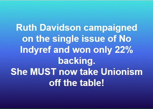 Earindill's tweet photo. Thank goodness that's unionism off the table 👍

#ScotRef #toriesout #progressivealliance https://t.co/kU5ajaC3X0