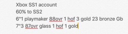2K_BADGE_PLUG's tweet photo. NEW XBOX SS1 for sale               Record: 1519-1259 https://t.co/0VIfY8Mbgg