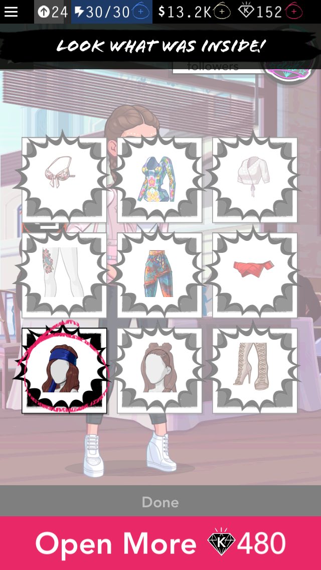 wanderlustcalm's tweet photo. Finished this weeks event 💓and this is what I got from the boxes 😍😍🙌🏼 #kendallandkylie #KendallAndKylieGame https://t.co/m6qYN6ImtT
