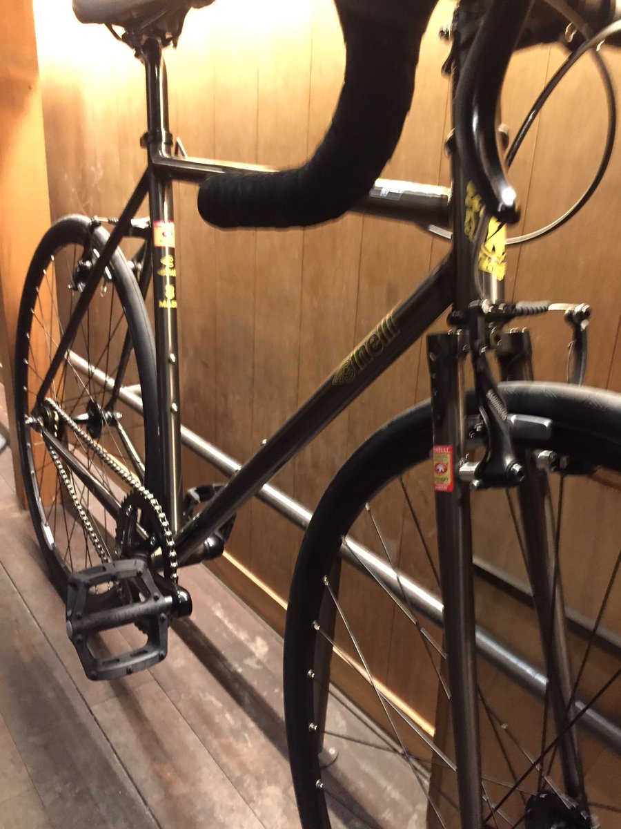 hahizuzuzu's tweet photo. ่ฟทใฃใฆใใฎใฏใใ ๆฌฒใใใใฃใใ ใใๆ้ซใ
#cinelli #mash #mashwork #่ช่ปข่ป https://t.co/uTA7QHF2QF