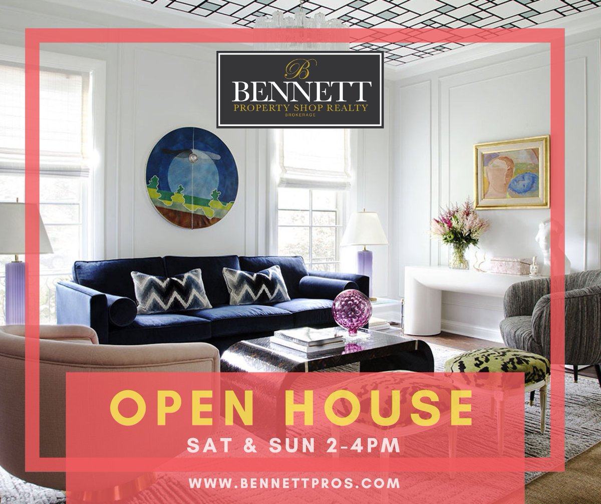 BennettPros's tweet photo. STOP BY OUR #OTTAWA #OPENHOUSES THIS #SATURDAY &amp; #SUNDAY FROM 2-4PM #OttawaRealEstate #BennettPros #DreamHome https://t.co/2mik6L0Ic6 https://t.co/lIzVZZB2Sb