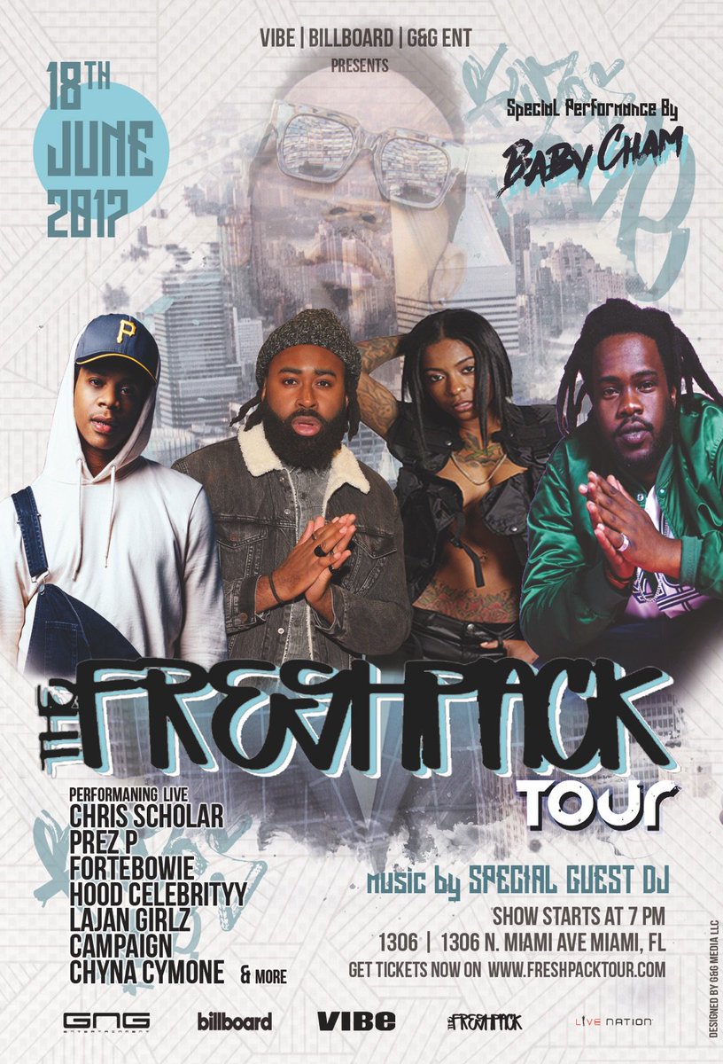 Gutta_BeCampin's tweet photo. 6/18 @prezp_becampin #Prezidential
@VibeMagazine
@Billboard
@GnG_Ent
@ForteBowie
@Chrisscholar
@Hoodcelebrityy
@Chyna_Cymone
#FreshpackTour https://t.co/73gCS312ZF