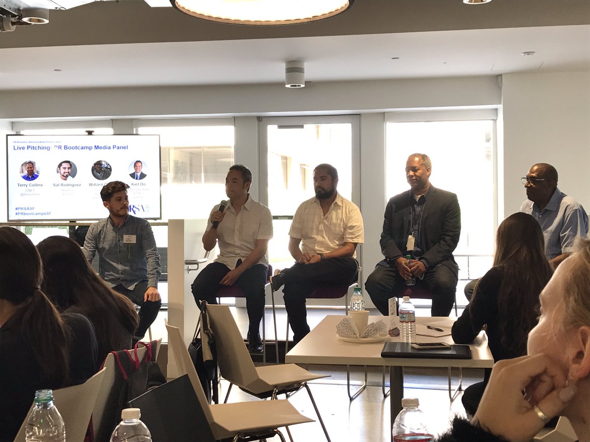 KatCameron91's tweet photo. Learned so much at #PRbootcampSF today with some of my @10FoldComms team! #PRSASF #Next15 #PRlife https://t.co/NUGsQZ0Zzg