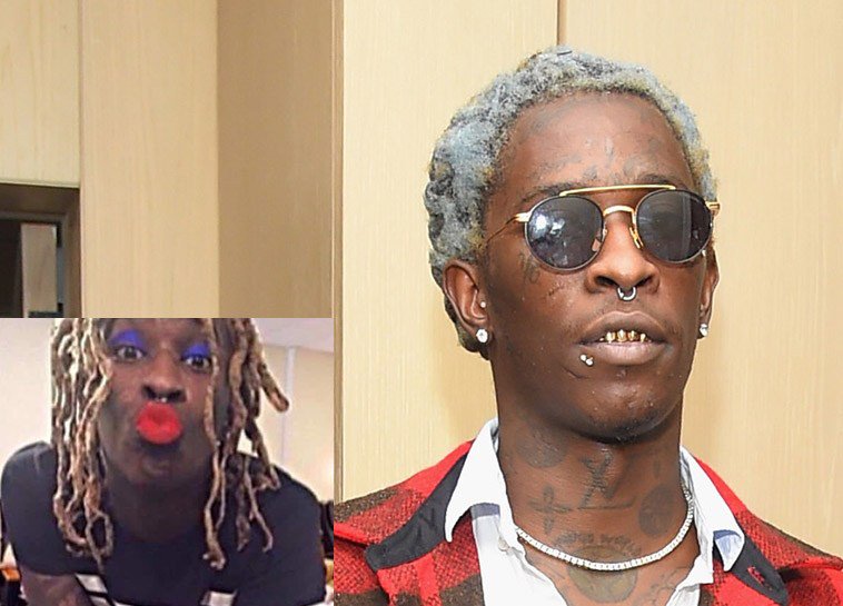 ThingsuthinkU's tweet photo. Young Thug says Just because He Likes P**** Doesn’t Make Him Gay https://t.co/NyqPlNTond https://t.co/6j12oPLxFY