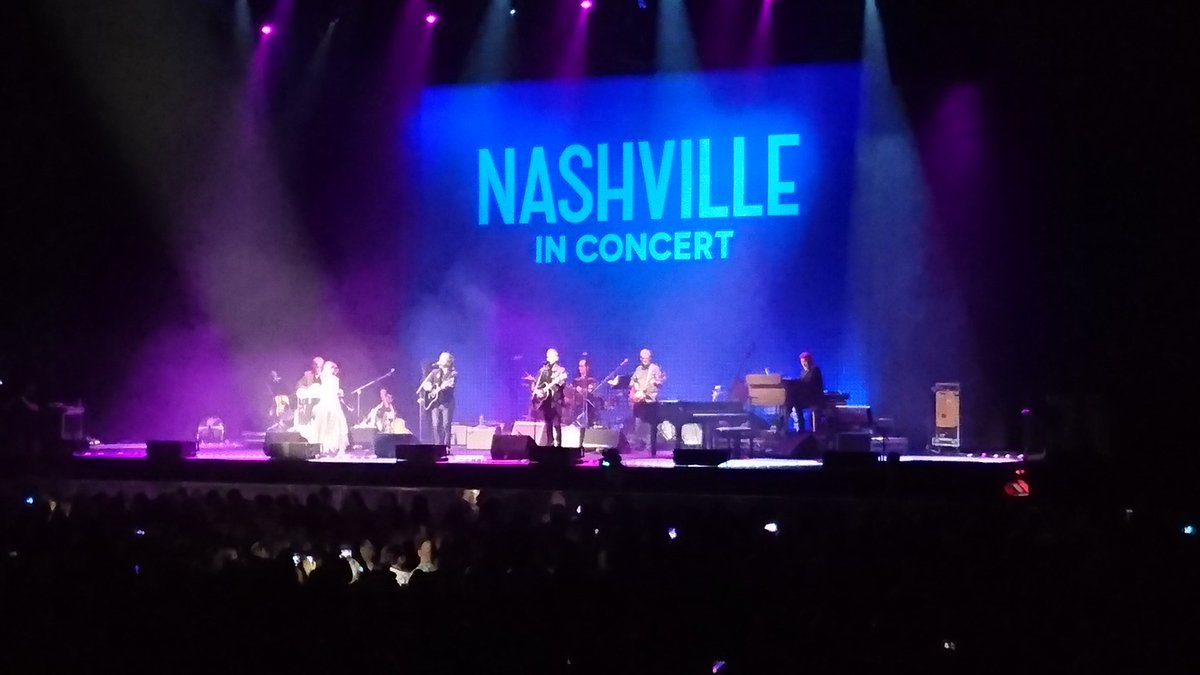 Fantastic gig from the Nashville cast at Glasgow Hydro tonight! <a href="/CharlesEsten/">Charles Esten</a> <a href="/RealCarmack/">Chris Carmack</a> <a href="/clarembee/">Clare Bowen</a> <a href="/JonathanJackson/">Jonathan Jackson</a> #NashvilleTour2017