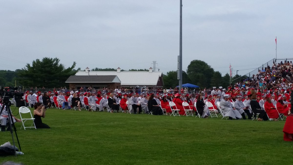 Proud to be part of Lenape's 57th Annual Commencement Ceremony! Class of 2017 you scored a major goal!