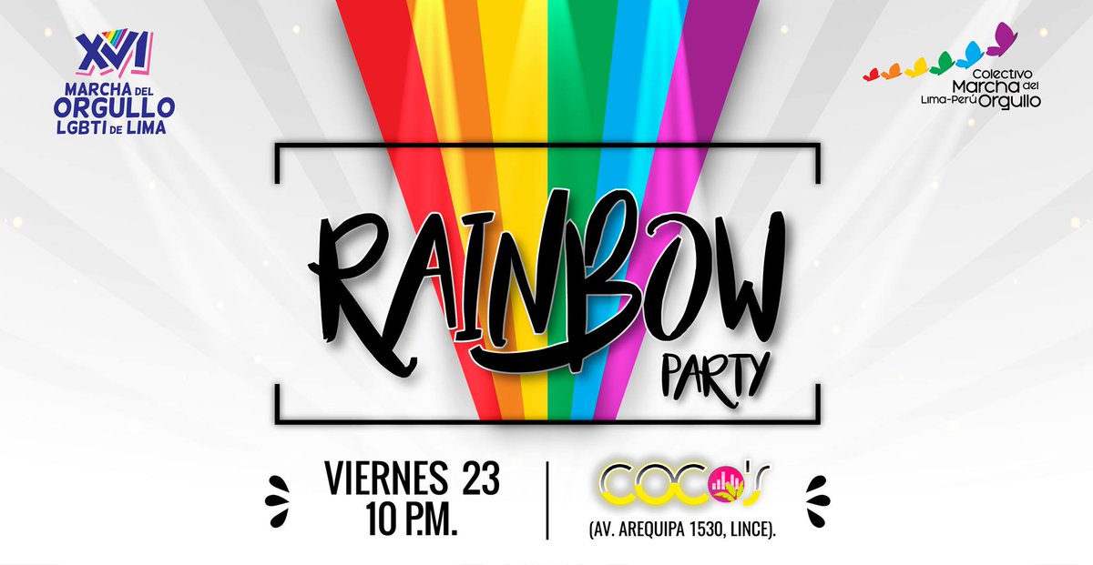 MarchaOrgulloPe's tweet photo. #YoMarchoPor 
Colabora con la Marcha del Orgullo RT @RicardoMoran @sinetiquetasorg https://t.co/J440pm5wHz