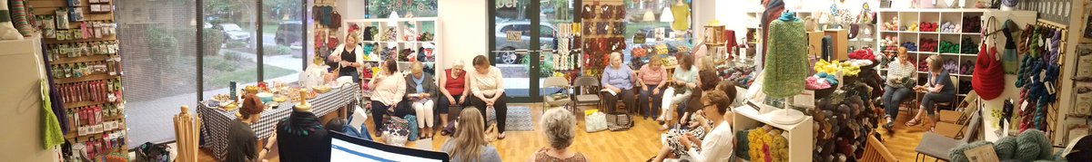 WoolWinders's tweet photo. WoolWinders knit night! https://t.co/mfUZreRpHK