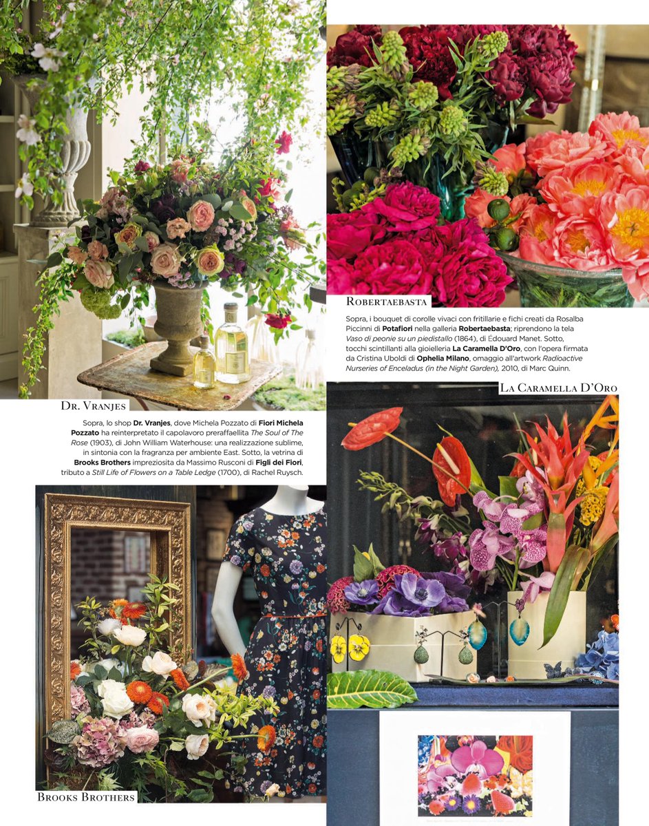 Robertaebasta On Twitter Robertaebasta Art Gallery Milano Marie Claire Maison Italia Art Flowers June 2017 Marieclairemaison