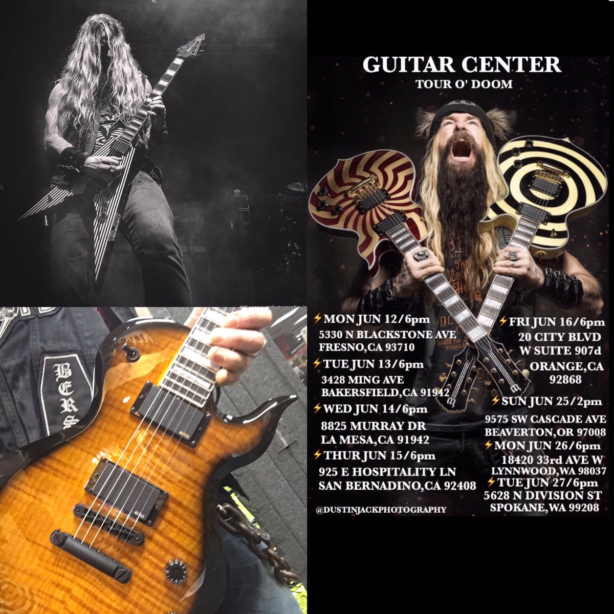 Zakk Wylde (@zakkwyldebls) on Twitter photo GC TOUR O' DOOM!TODAY!6pm!We Roll w/The ORANGE,CA CHAPTER BERZERKERS!2O CITY BLVD. W. SUITE 9O7d !!! tBLSt <a href="/WyldeAudio/">Wylde Audio</a> <a href="/guitarcenter/">Guitar Center</a> GC TOUR O' DOOM!TODAY!6pm!We Roll w/The ORANGE,CA CHAPTER BERZERKERS!2O CITY BLVD. W. SUITE 9O7d !!! tBLSt <a href="/WyldeAudio/">Wylde Audio</a> <a href="/guitarcenter/">Guitar Center</a>