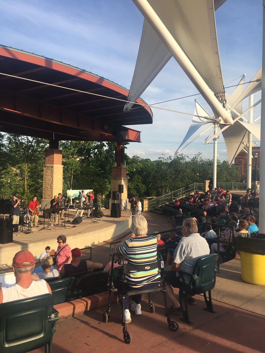 Having a great time at <a href="/bebopcfalls/">Bebop on the Block</a> in downtown Cuyahoga Falls! Come down and join us. Great fun for the whole family!