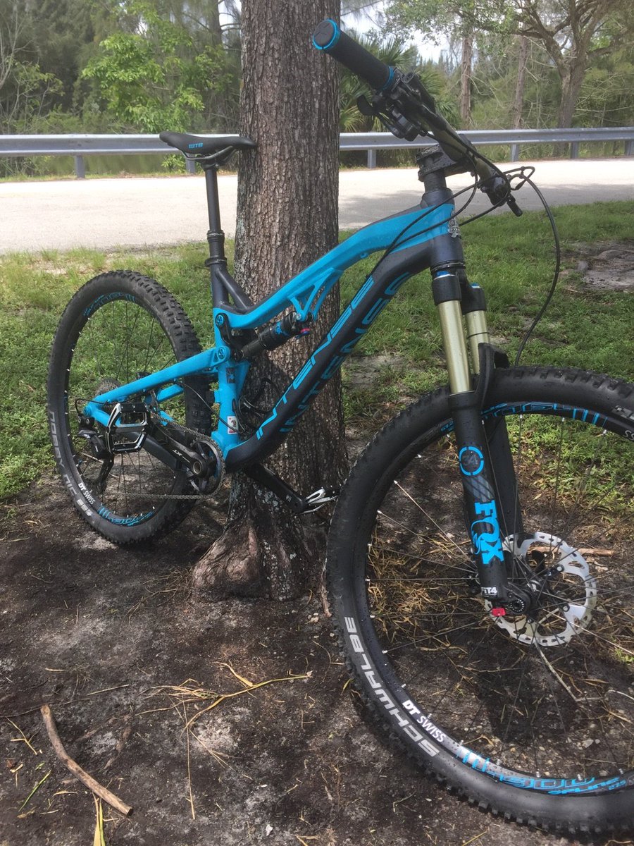 whaleonwheels's tweet photo. Some of the crew got a ride in around some thunderstorms. You can say they are 'Intense'. #Intense #mountainbiking https://t.co/wWyF8cRfbA