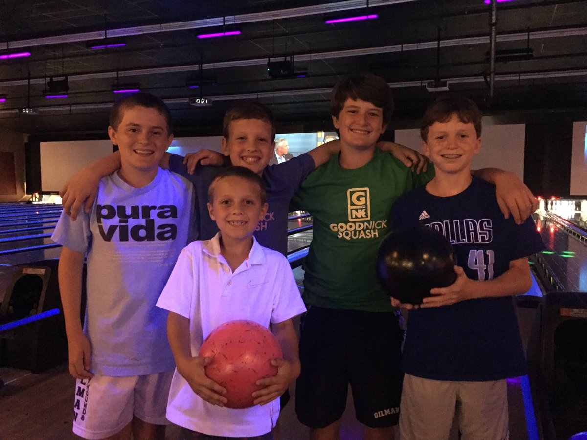 goodnicksquash's tweet photo. B'town crew mixin it up, lax to squash camp, with a lil bowling on the side.❤️well rounded athlete:) @team42
@KoopersLacrosse 
@FCALacrosse https://t.co/GSh7LQQhxA