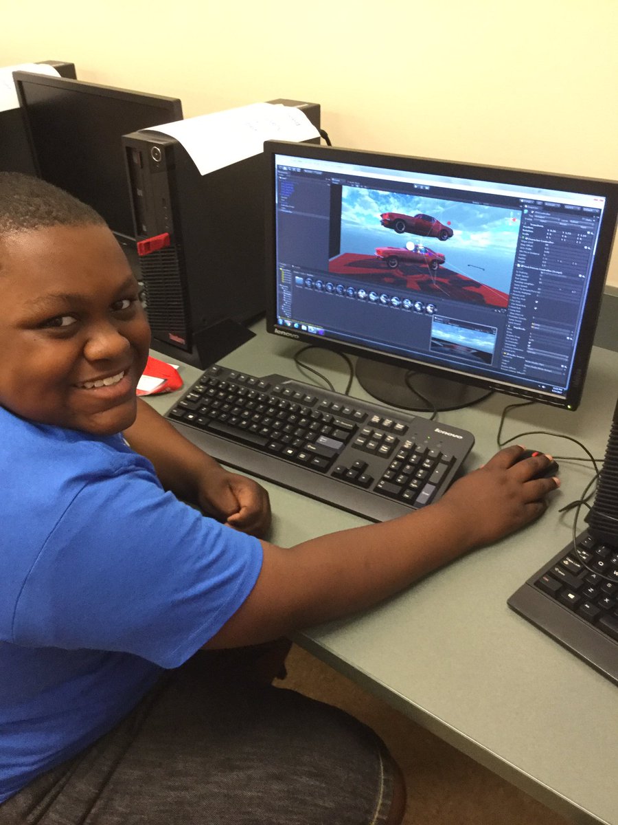 GreathouseSTEM's tweet image. Rising Stars at Techie Camp @YtownSchools using Unity gaming software to showcase GRR @techcorps_org #fellowsachieve #CSForAll #CodewithTC