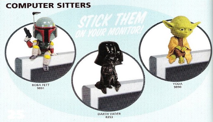 Buy Star Wars Computer Sitter Bobbleheads Set of 3 - Yoda Darth