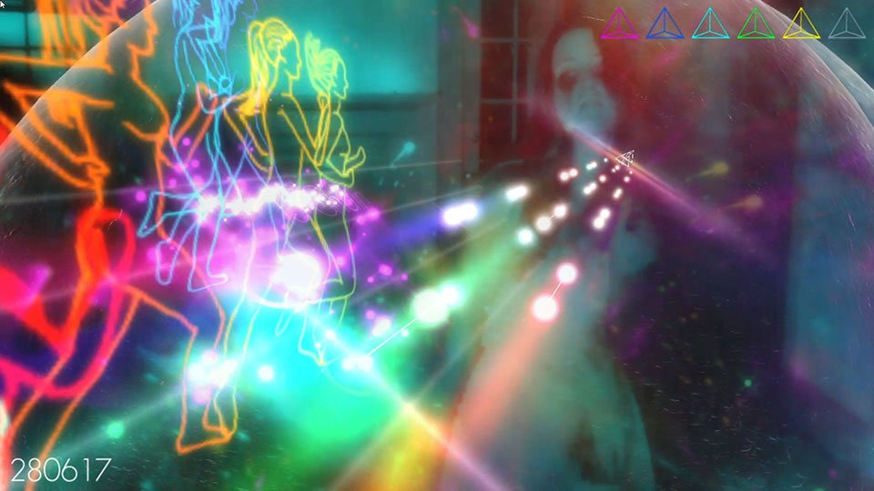 Joel_Couture's tweet photo. .@RotoColor is a musical game with dizzying, colorful visuals and a neat mechanic. #screenshotsaturday https://t.co/8iJ3ha7BVK https://t.co/mnXVZlMgVb