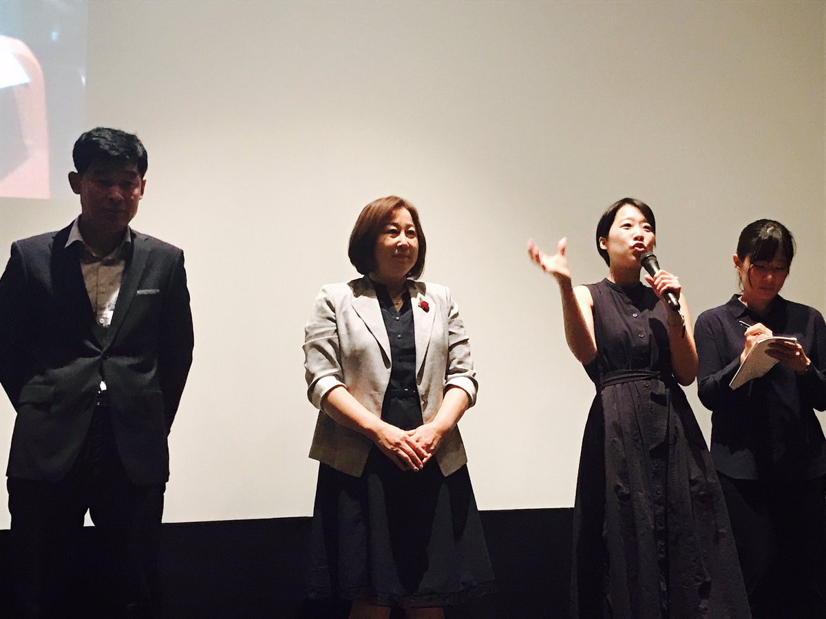 🙌<#반짝이는박수소리> #일본 #도쿄 #관객과의대화 현장 . #이길보라 감독님과 영화의 주인공 분들과 함께하고 있습니다. #청인 #농인 모두를 위해...