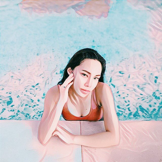 KimCroozersPh's tweet photo. Fan Art #3 @kimcrooz is a certified bikini slayer 👙❤🔥PASTEL SURREALISM ART (accidentally deleted the first one) 😂 https://t.co/mgfaIvF7S3