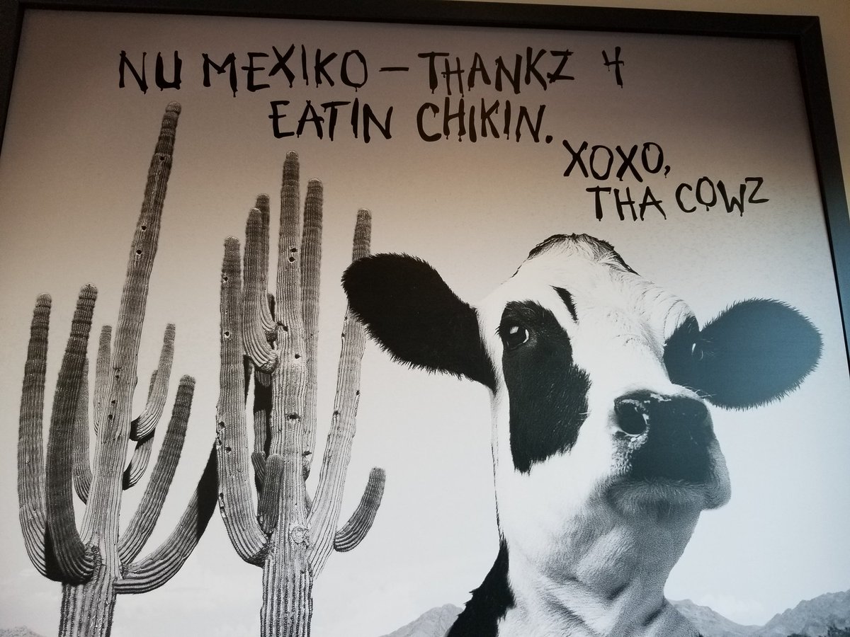 kitkatz221's tweet photo. @ChickfilA ..im disappointed in your geography education. Please check the diffrence in az and nm desert. Hint..Your picture is az.... https://t.co/EBjb4DYNje