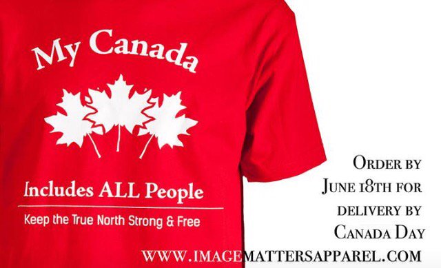 create2003's tweet image. Show what it means to be Canadian. imagemattersapparel.com