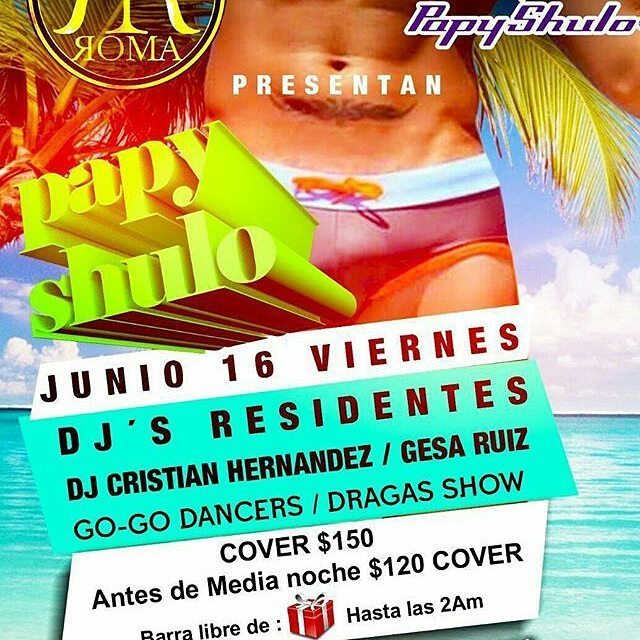 Vía @aaronbarrerapal #Cancún
#romaviernes #romacancun #romanightclub #party #fun #gogos #sexyguys #papyshulo #drag #gayclub #gaycancun
