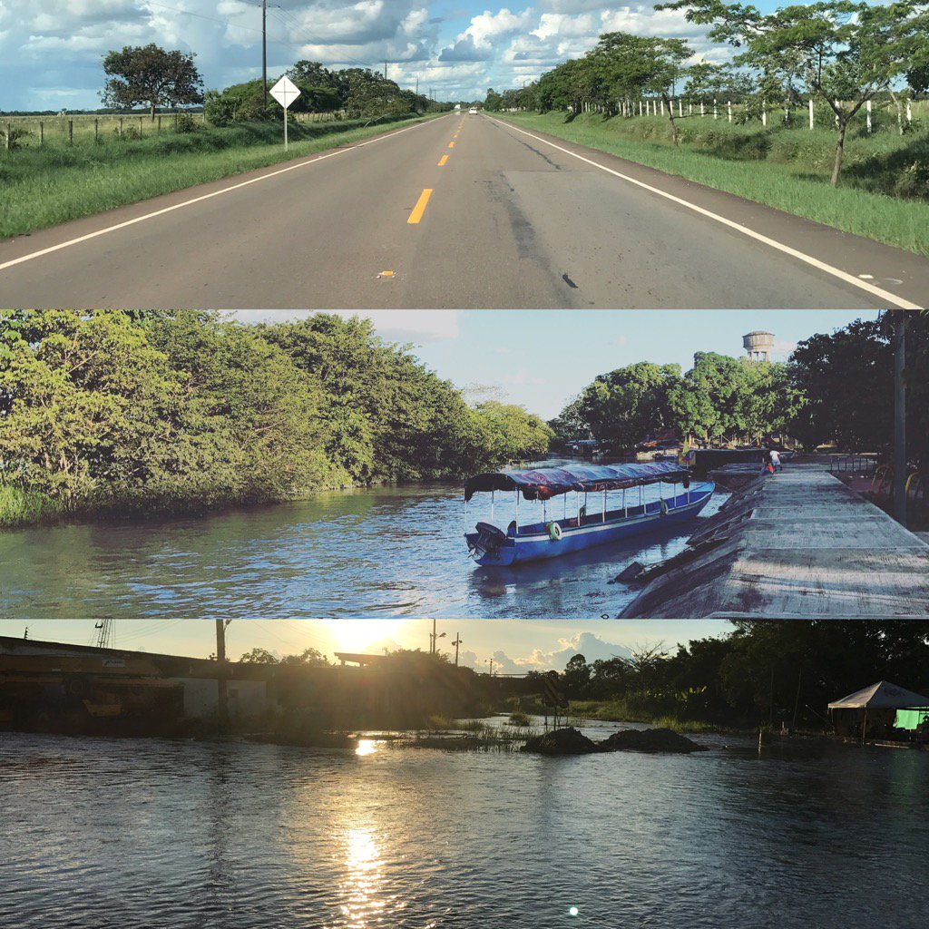 elmetaenserio's tweet photo. excelente vía, un muy buen malecón y un atardecer para gozar el horizonte del #llanocolombiano en #Ptolopez Meta. https://t.co/Kz9yok6lwk