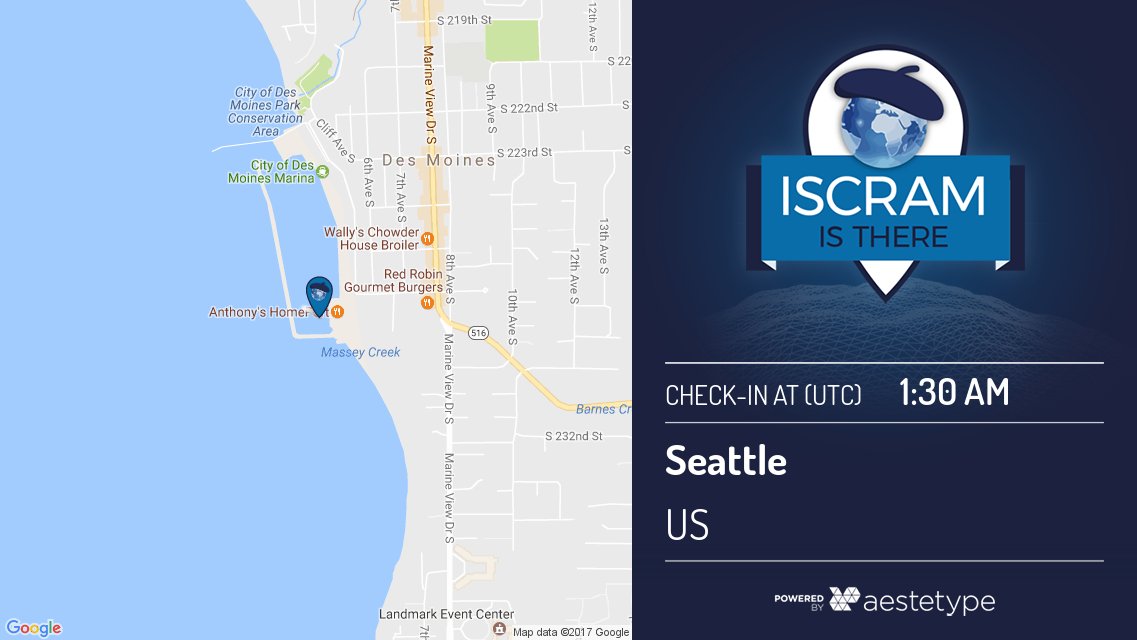 ISCRAM is There tweet media