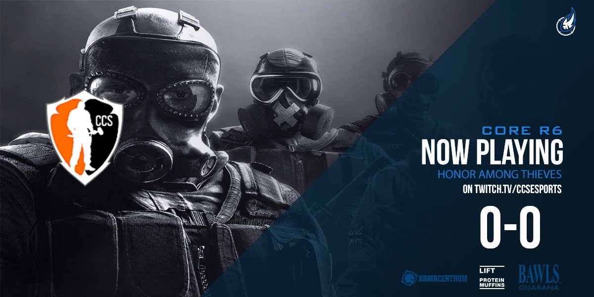 CoreImpactGG's tweet photo. We are live now with #CoreR6 playing @HAT_eSports! https://t.co/2mFhzeGp1K #MakeAnImpact @BAWLSGuarana @LIFTMuffins https://t.co/Y9cguvQuSc