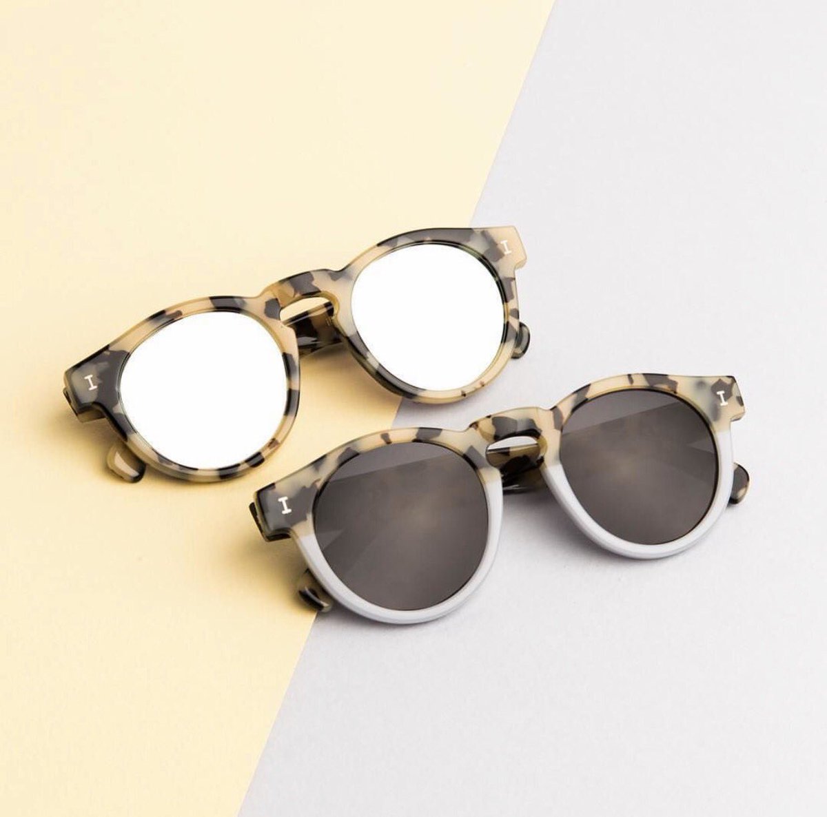 TheLensBar's tweet photo. ILLESTEVA // the Leonard in Cream Tortoise and Half Half Cream - available exclusively at the Lens Bar. https://t.co/JB2L6XIEAt