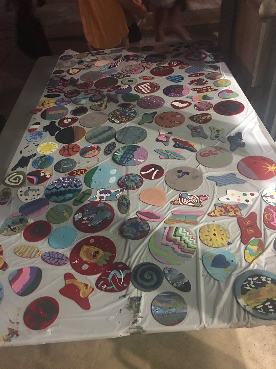 Lots of great art work tonight at <a href="/bebopcfalls/">Bebop on the Block</a>