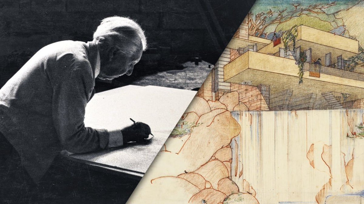 FastCompany's tweet photo. Frank Lloyd Wright was a great architect—but he was even better at branding https://t.co/62Mutfc9Nx https://t.co/52YYoqZOcr