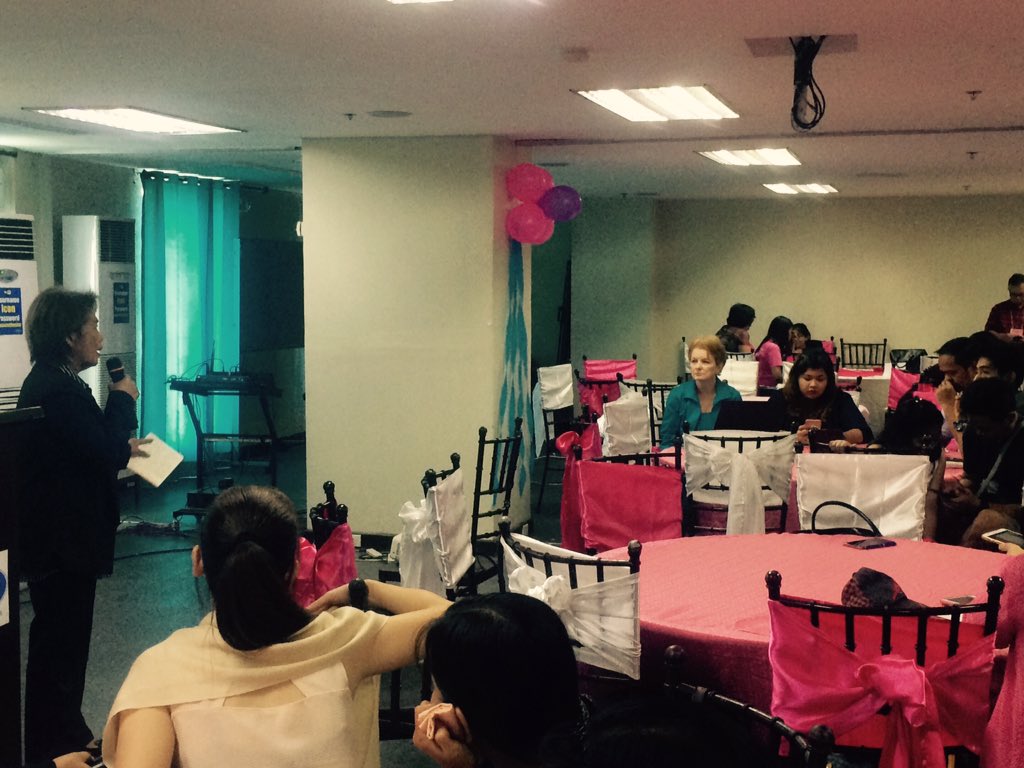 PinoyAdoption's tweet photo. RD Annie Mendoza starts the Regional Conference on Adoption at ICON Hotel. #LoveSeesBeyondDifferences for families @sec_judy https://t.co/885HP20mWN