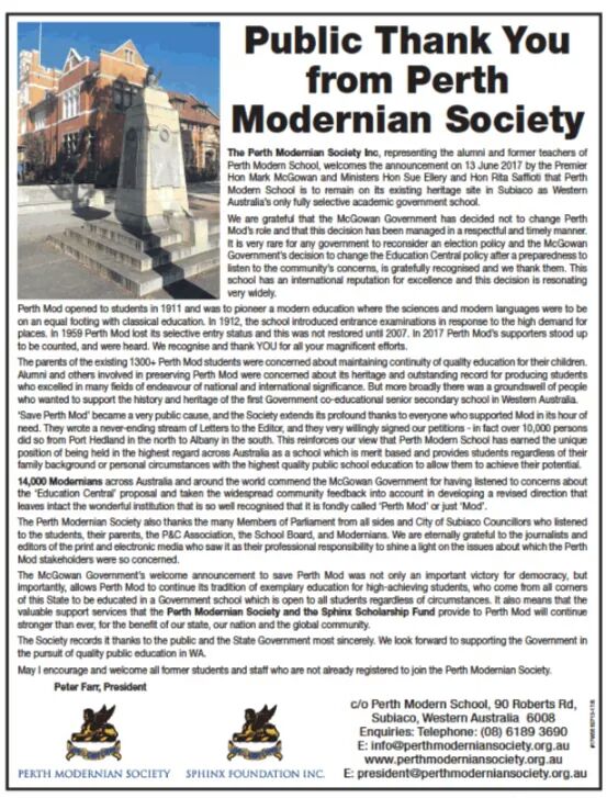 YiMaitreya's tweet photo. @MarkMcGowanMP @sueellery
Thank you for saving Perth Modern!
#saveperthmodern https://t.co/MtNTiyRnuz