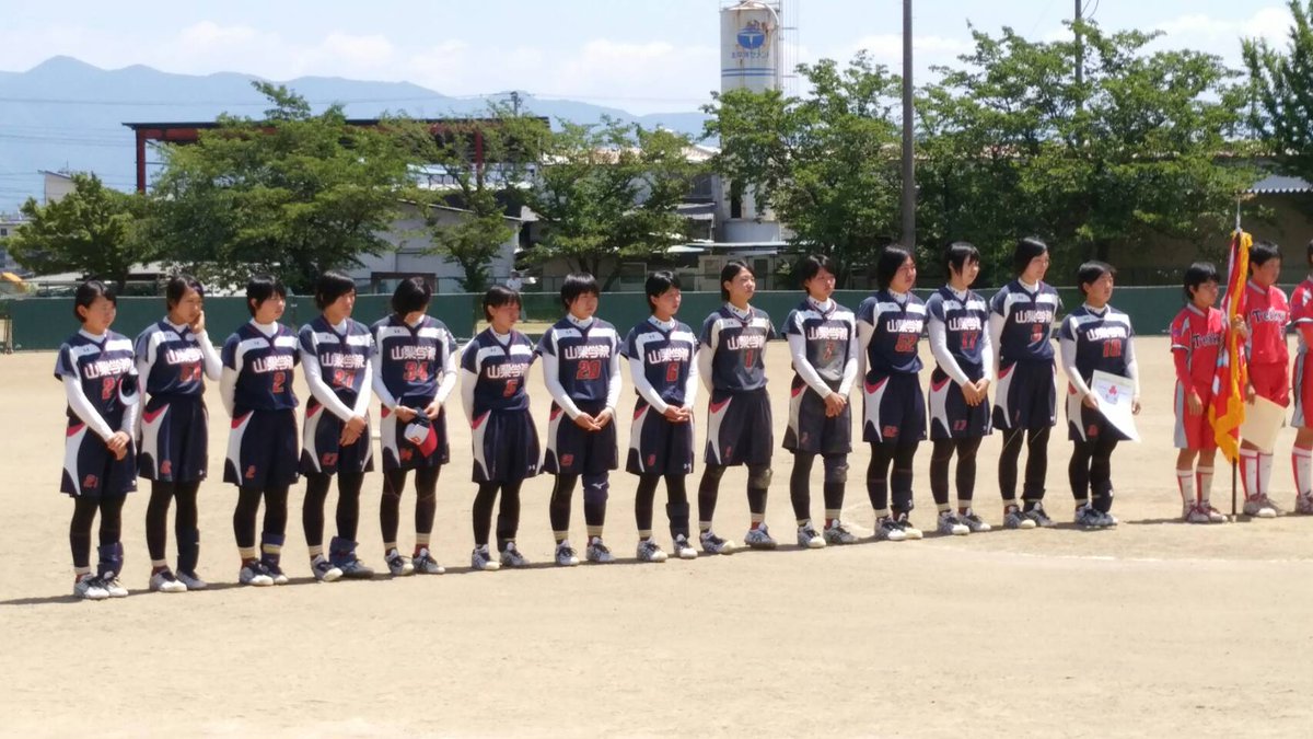 Twitter இல 山梨学院高校 公式 ソフトボール部 6月17日 土 インターハイソフトボール競技 県予選 決勝 山梨学院 Vs 帝京第三は 3 7で試合終了 準優勝となりました