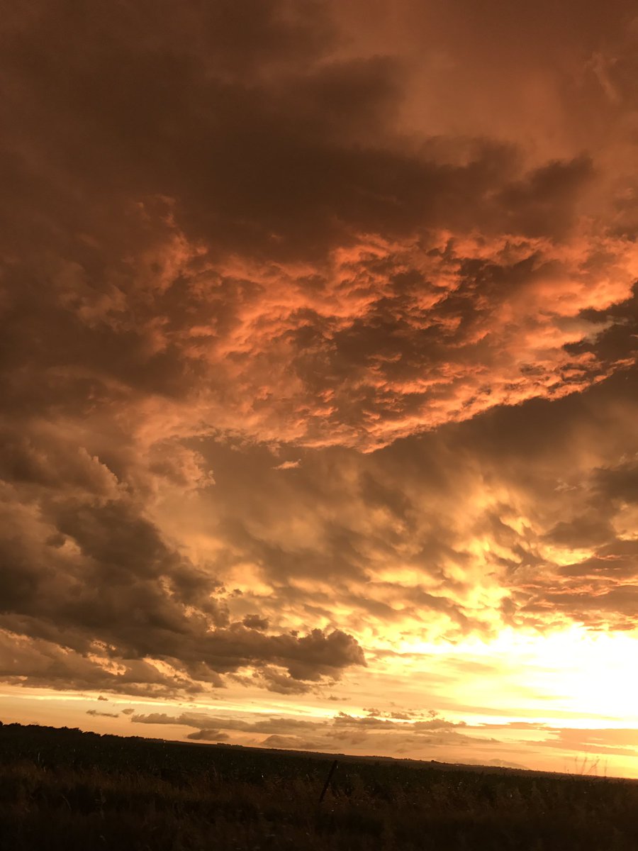 J_Keysor33's tweet photo. Looking North West of Treynor. After the rain stopped. @WOWTweather https://t.co/WsbBNeU6IJ