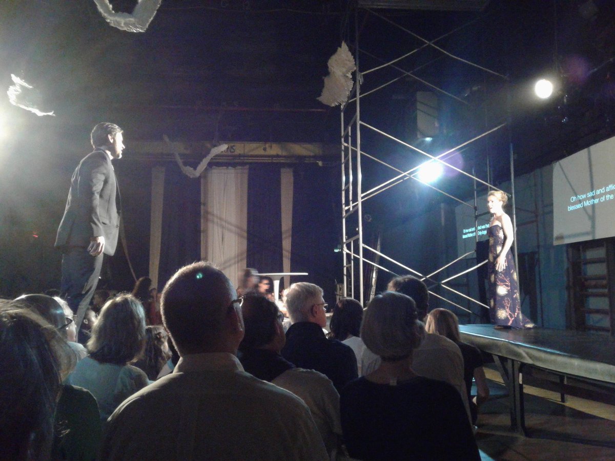 teragramonkey's tweet image. Gorgeous performances by soprano Heather Buck &amp;amp; countertenor @RandallScotting in Pergolesi&apos;s Stabat Mater! @LoftOpera