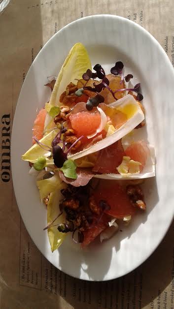 Bresaola &amp; Grapedruit salad.......#airdriedbeef #foodies #foodporn