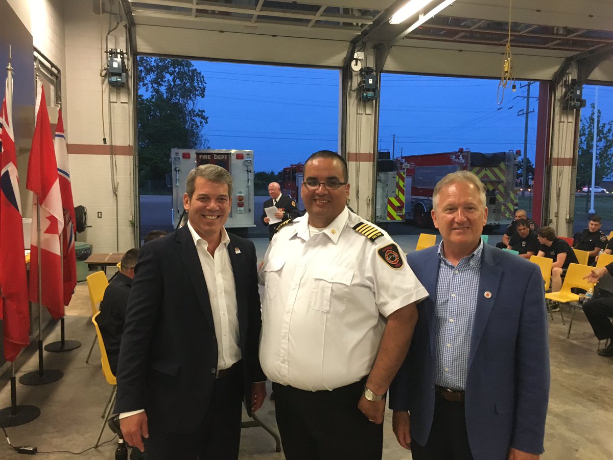VBadawey's tweet photo. A pleasure to attend Thorold South Volunteer Firefighters Association's hosting of the Niagara District Firefighters Association's AGM. https://t.co/1RF3Y8q29j
