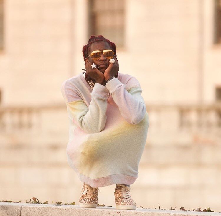 SartoriallyInc's tweet photo. i would pay a million dollars to know what young thug was thinking about at this very moment https://t.co/723pT2ByQa