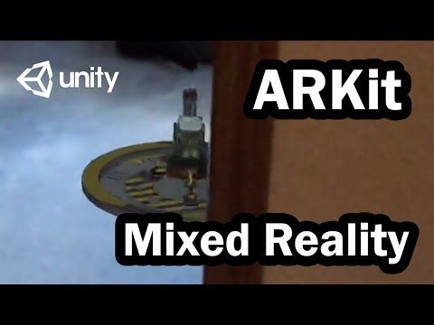 RickKing16's tweet photo. #ARKit - #MixedReality - Real world geometry occlusion - Unity 3D https://t.co/RHFk7v3LpD #AugmentedReality https://t.co/rB41Gzqj7t