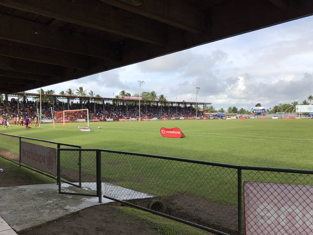 sun_fiji's tweet photo. First semi-final on here at Ratu Cakobau Park
Rewa leading to Labasa 1-0
#Halftime #Firstsemi https://t.co/pZVZez5AF4
