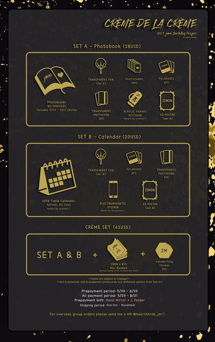 baijmmon's tweet photo. 🔥ลดราคาถึง 23/06🔥 หาร "CRÈME DE LA CRÈME"
สั่งร้าน @AgustD_Shop สนใจเดมมานะคะ
#ตลาดรถไฟบังทัน #ตลาดนัดรถไฟบังทัน https://t.co/LU6B8WbFVa