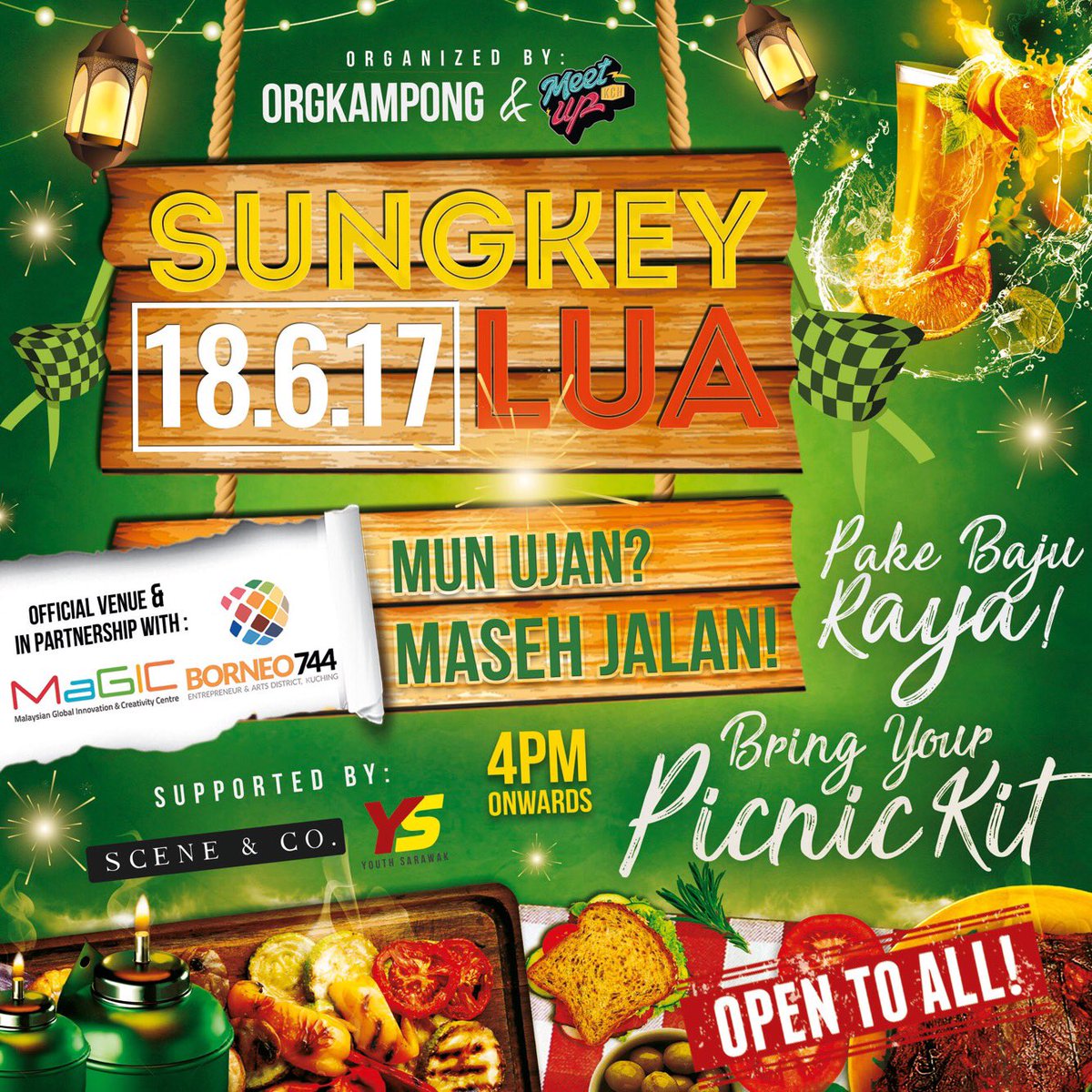 orgkampong's tweet photo. Direction to #SUNGKEYLUA tomorrow. Pls RT! #kuching https://t.co/RAnDcisEsc