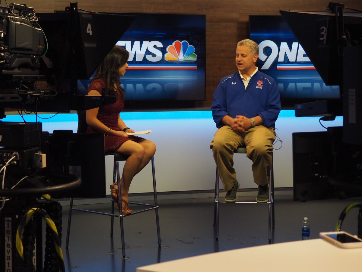 TayTembs's tweet photo. The winningest high school lacrosse coach in CO history talks retirement with us tomorrow morning on the #9NEWS Prep Rally at 7&amp;8 #copreps https://t.co/O4MxQcxdXh